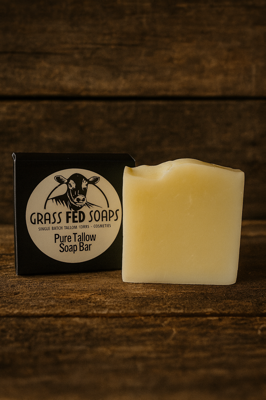Grass Fed Tallow Soap Bar Unscented