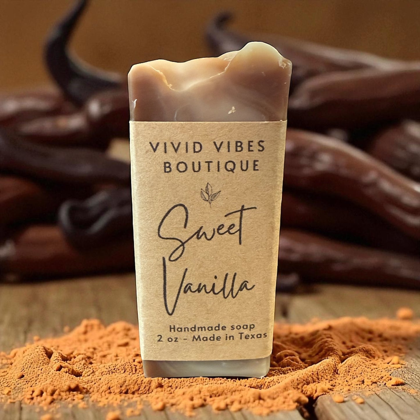 Sweet Vanilla All Natural Soap 2 Oz