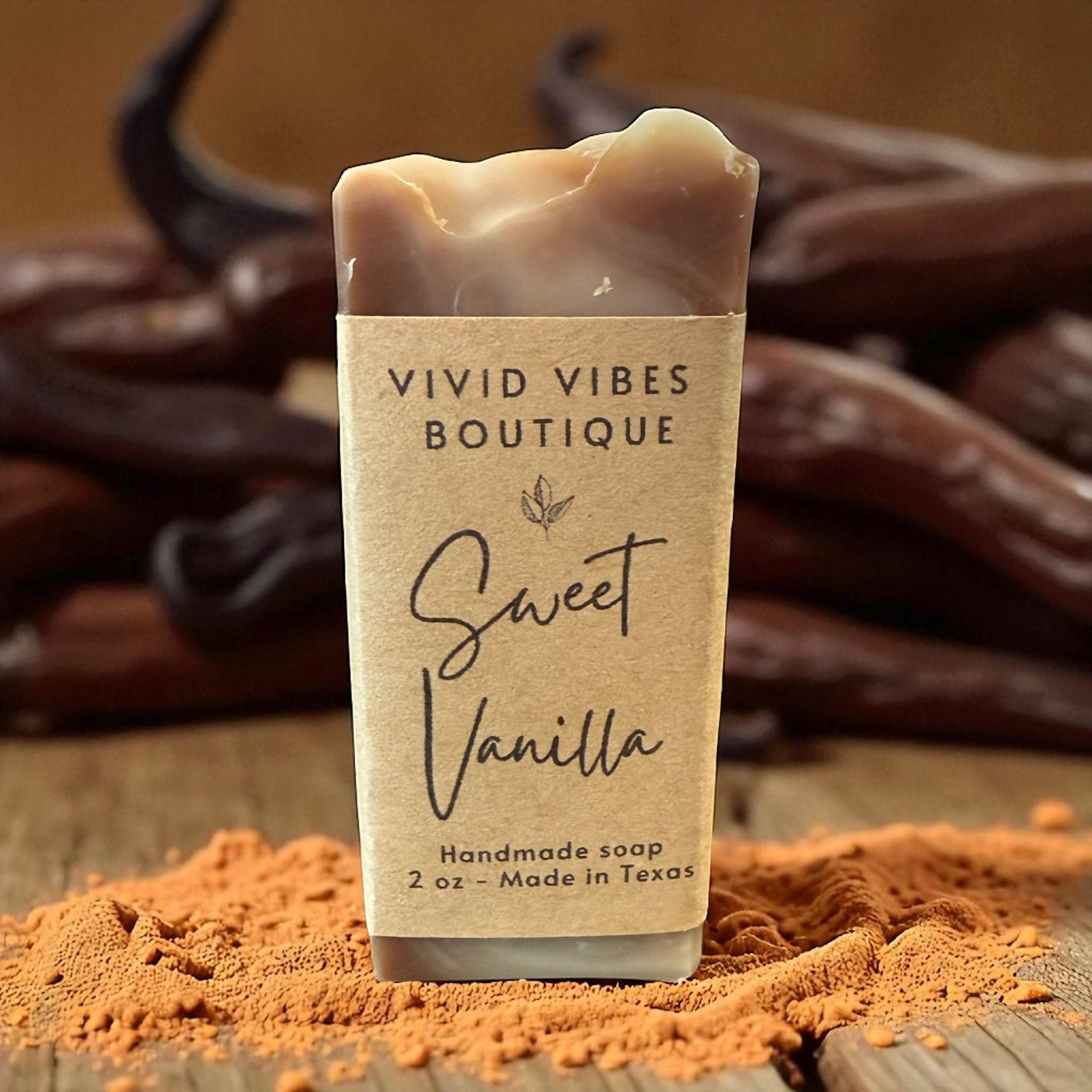 Sweet Vanilla All Natural Soap 2 Oz
