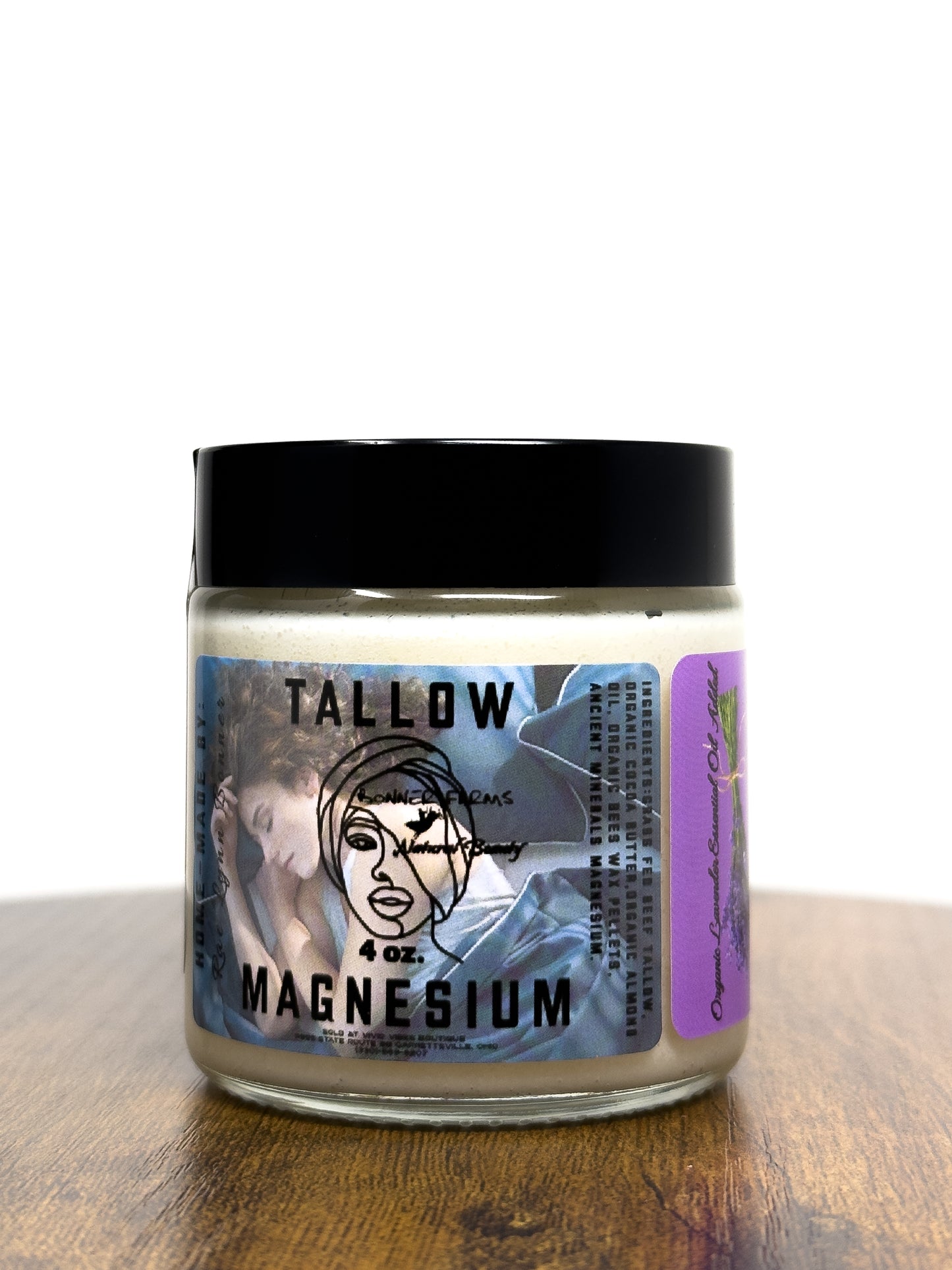 Grass-Fed Tallow Cream with Magnesium