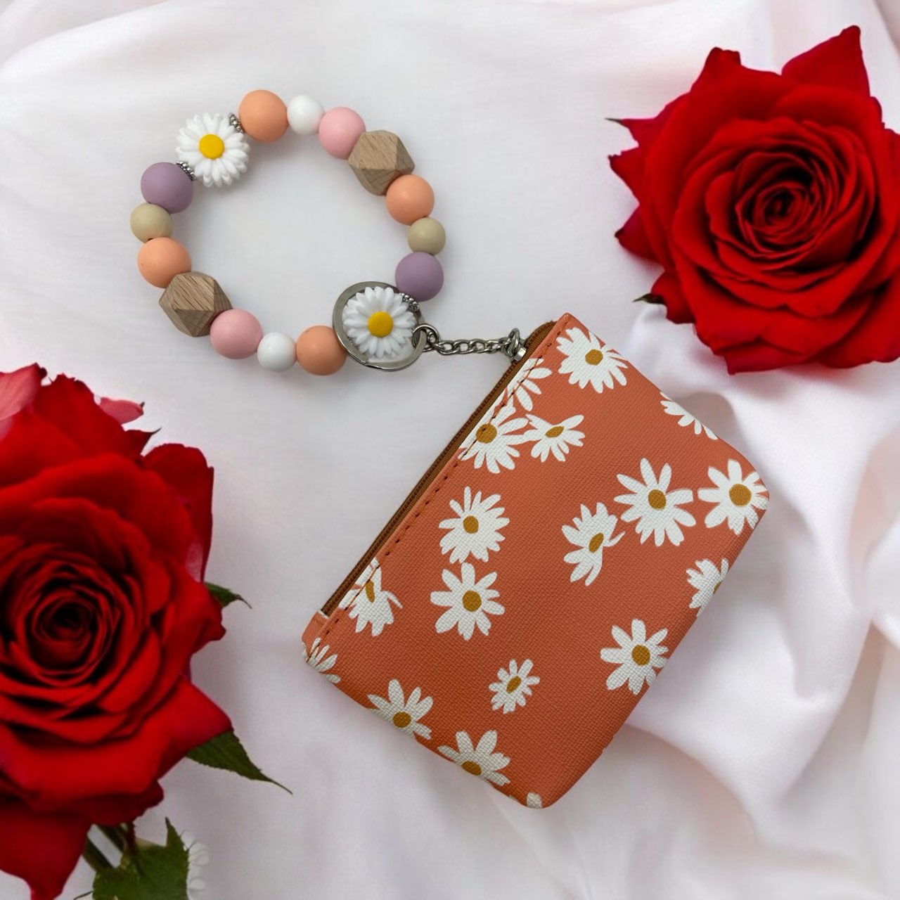 Spring Fling Beaded Wristlet