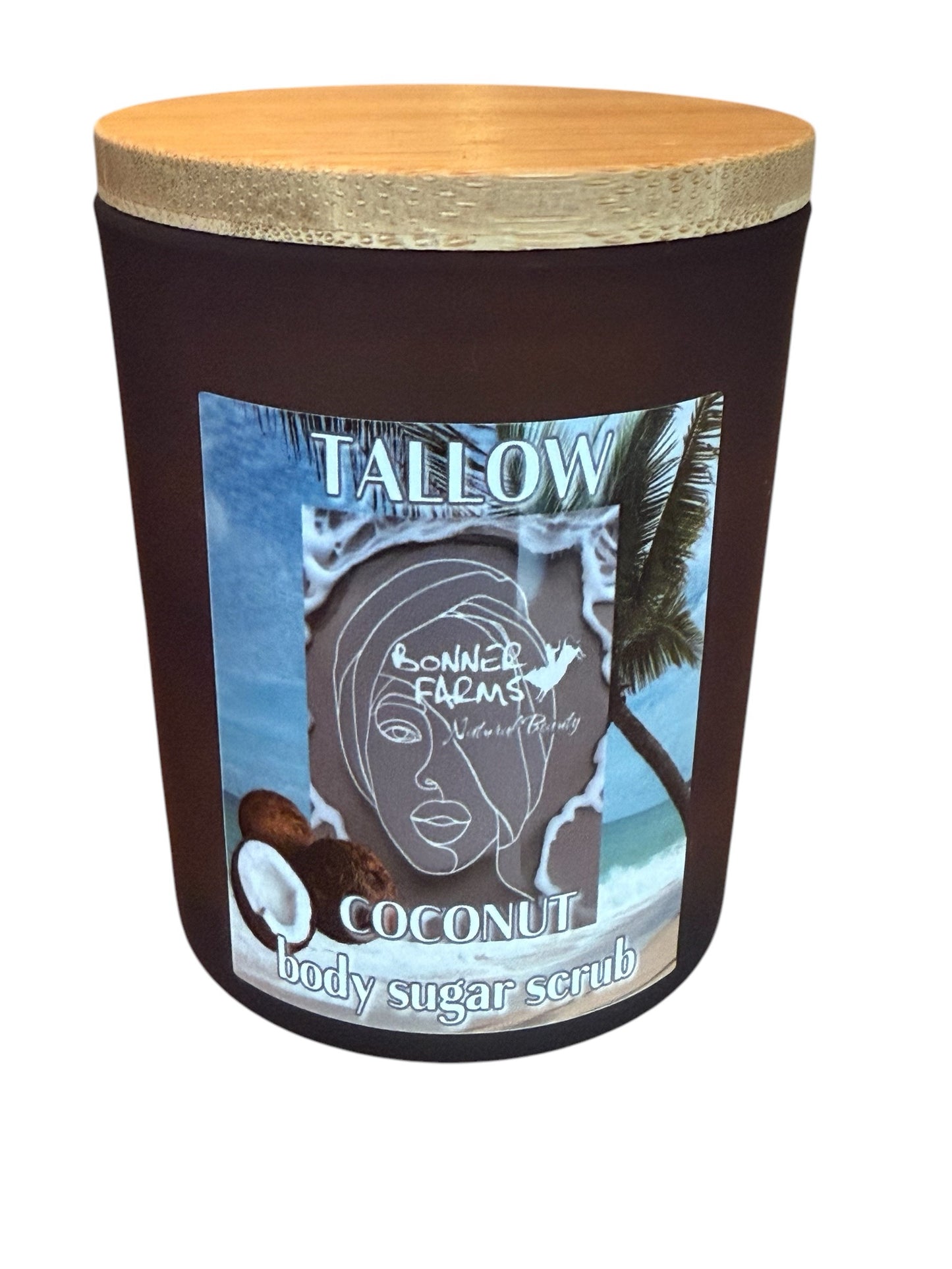 Coconut Tallow Body Sugar Scrub