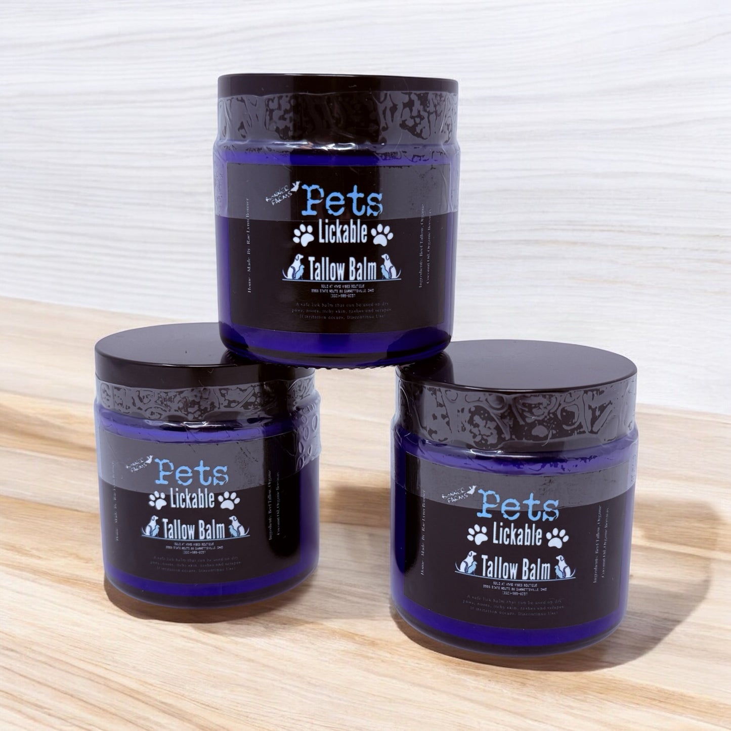 Pets Lickable Tallow Balm 4 OZ