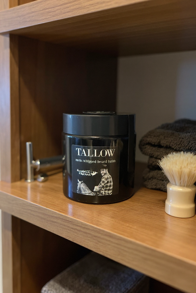 🧔♂️ Men’s Grass-Fed Whipped Beard Balm