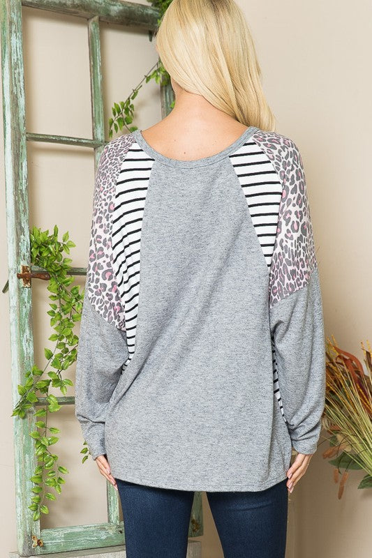 Oversized Dolman Sleeve Pullover