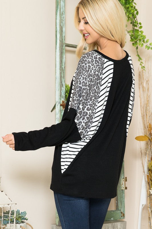 Oversized Dolman Sleeve Pullover