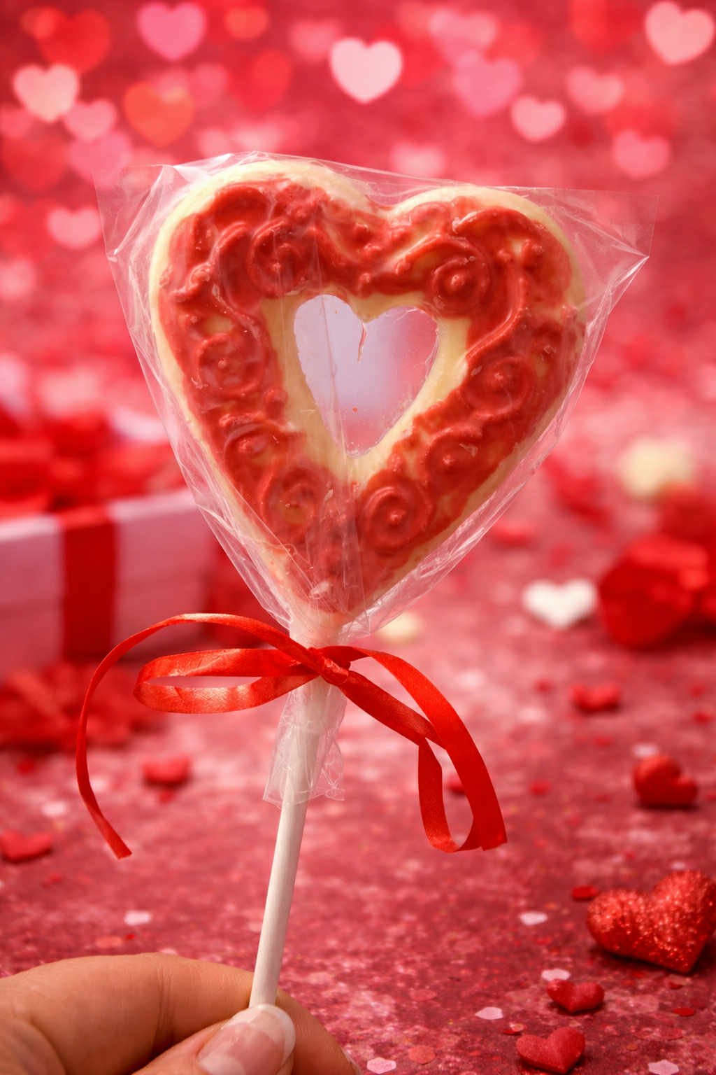 🍫💘 Love at First Bite Chocolate Sucker 💘🍫