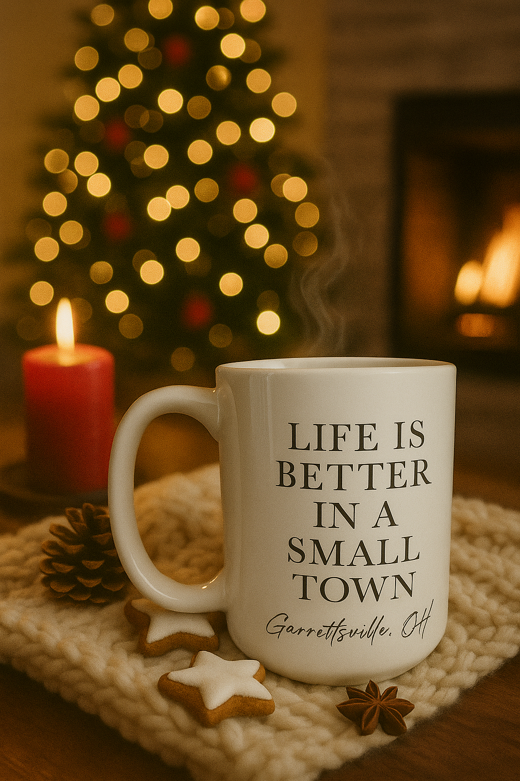 Small Town Garrettsville Coffee Mug