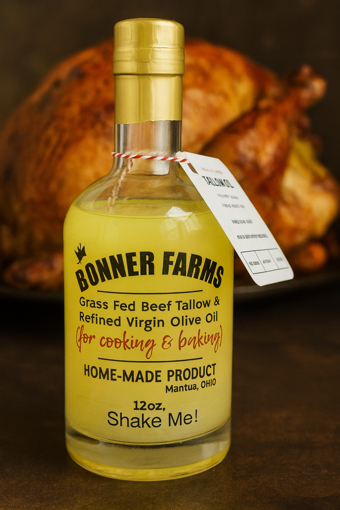 Grass-Fed Tallow & Refined Virgin Olive Oil