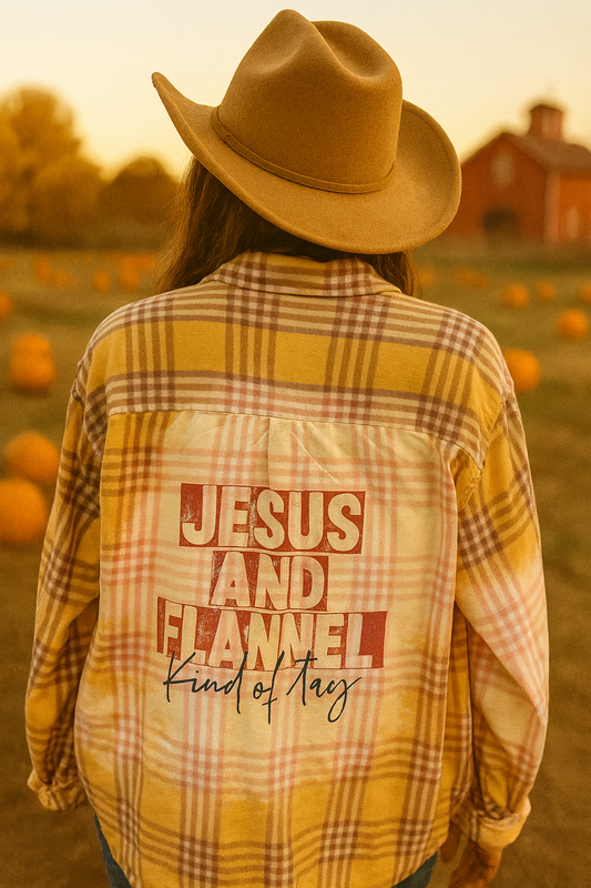 Jesus & Flannel Kind Of Day XL