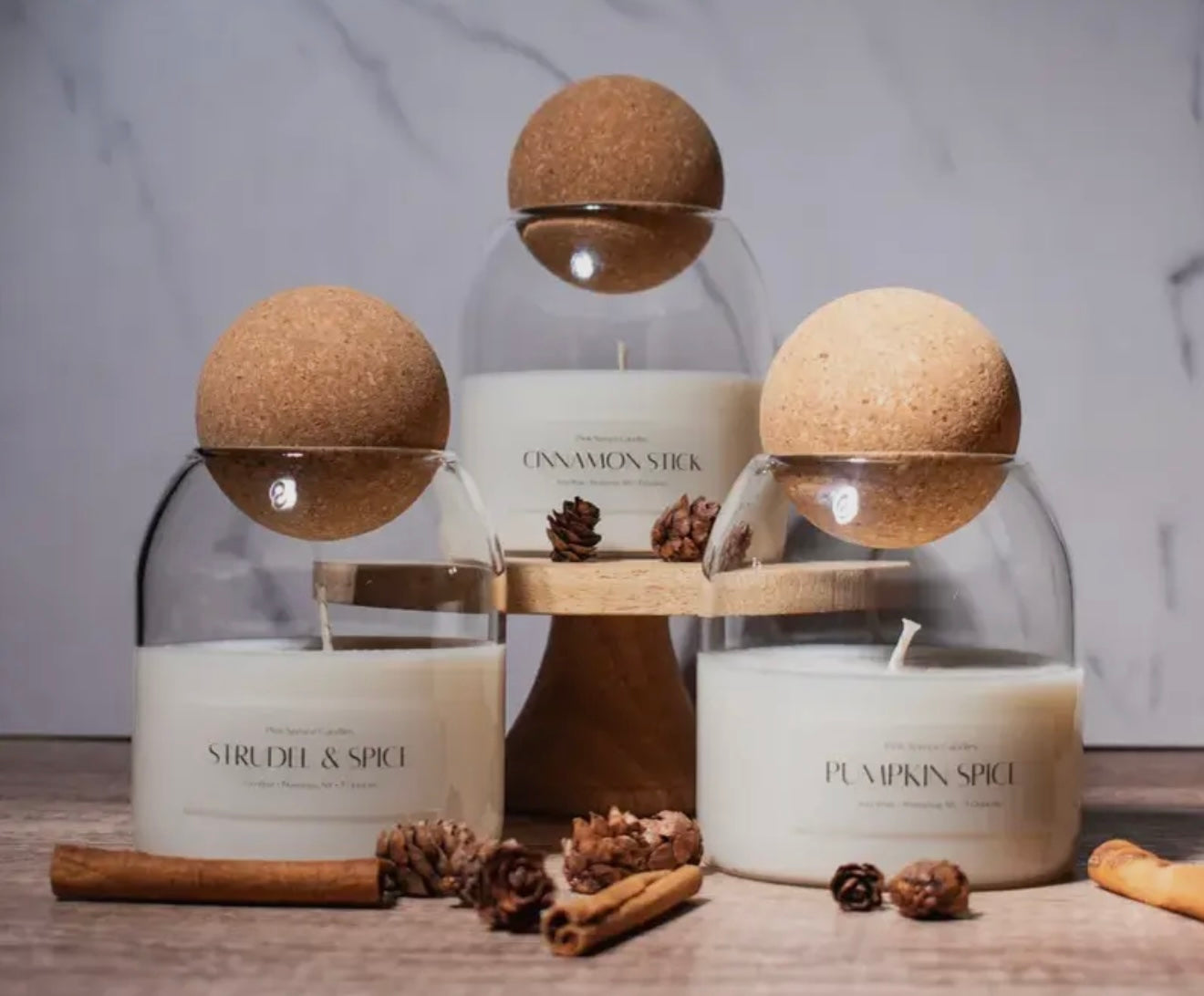 Corktop Lid Soy Candle