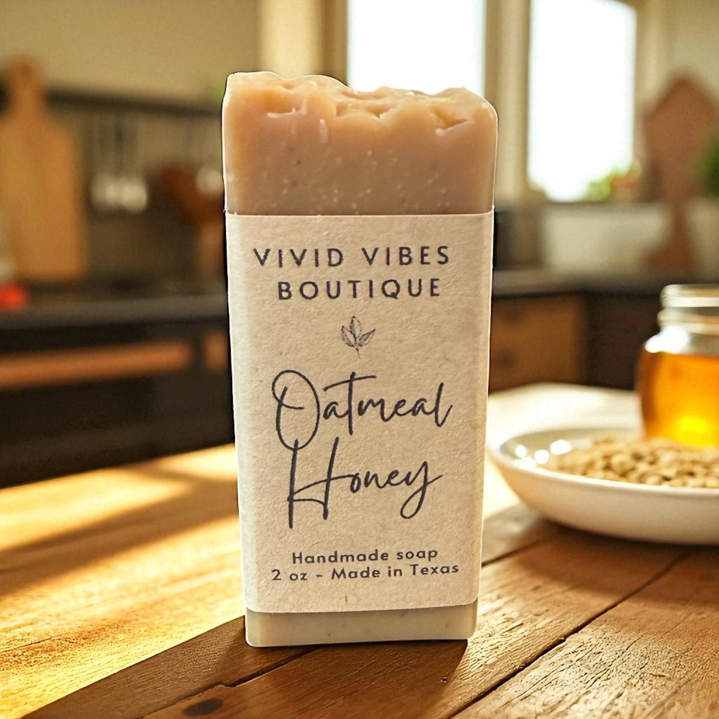 Oatmeal & Honey All Natural Soap 2 Oz