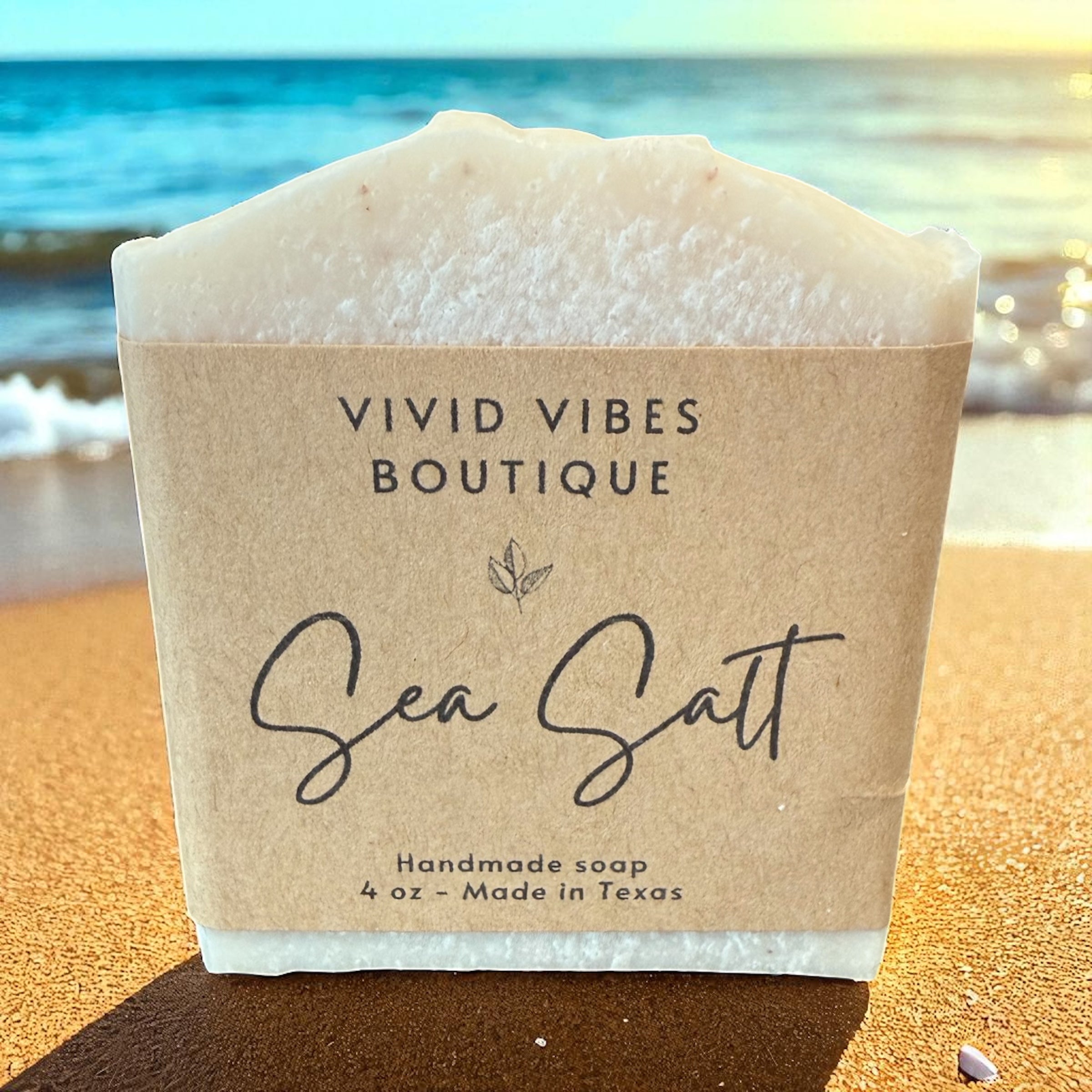 Sea Salt All Natural Soap 4 Oz