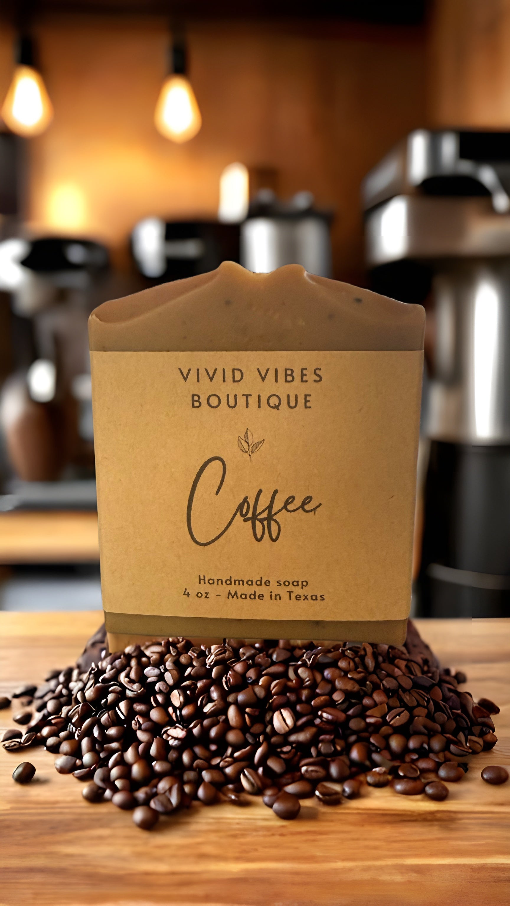 Coffee All Natural Soap Bar 4 Oz