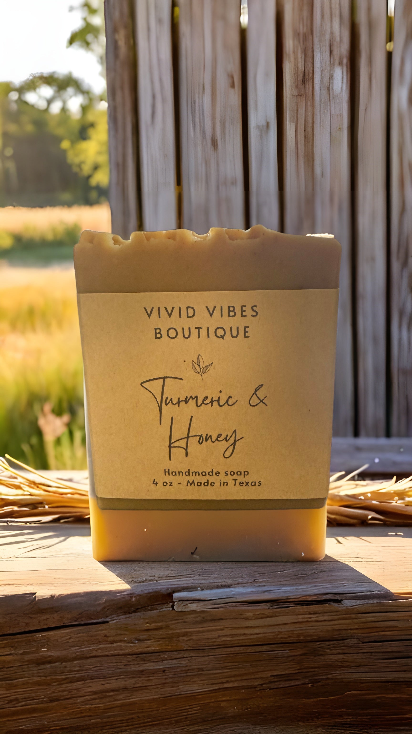 Turmeric & Homeh All Natural Soap Bar 4 Oz