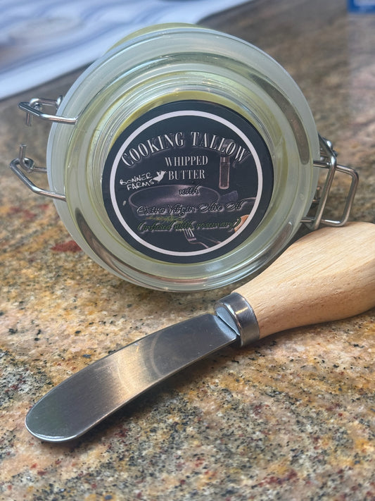 Cooking Grass-Fed Beef Rosemary Infused Tallow