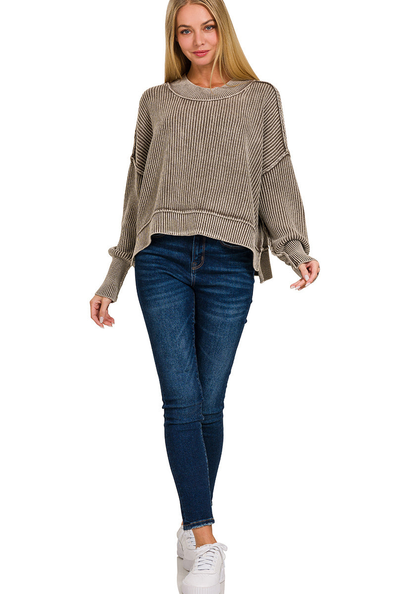 Mocha Oversized Sweater