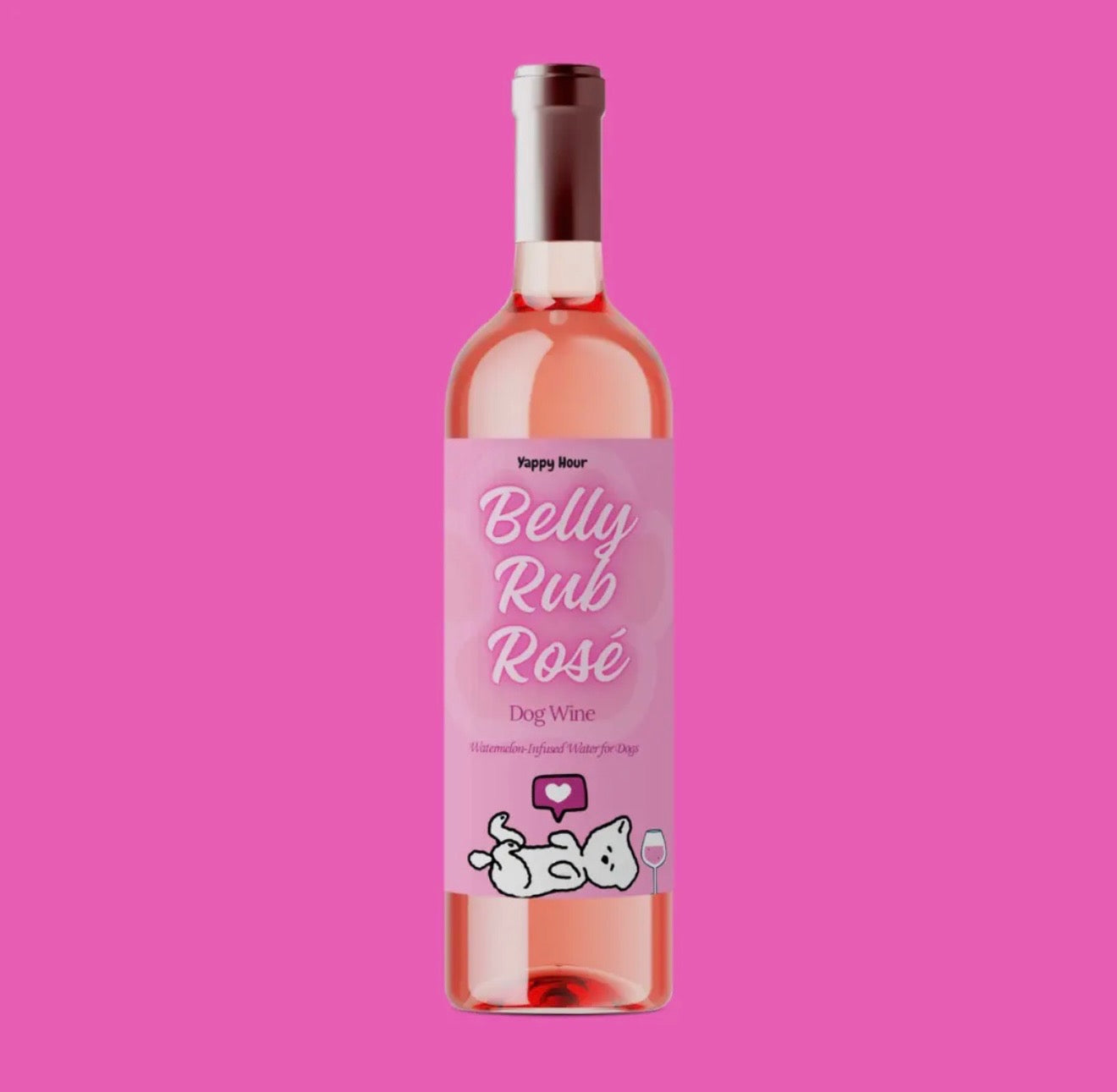 Belly Rub Rose Pet Wine