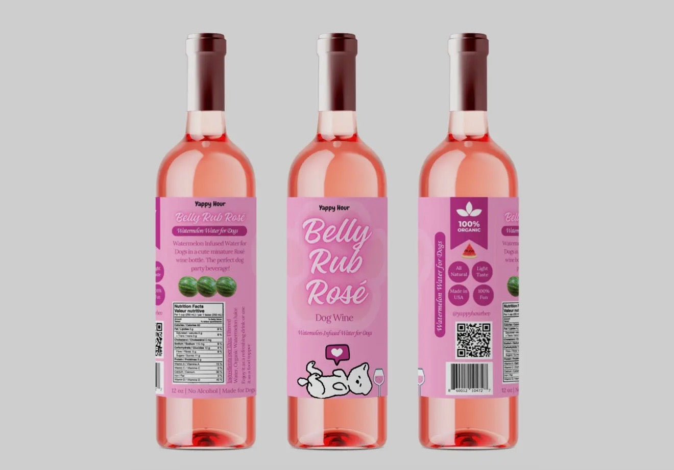 Belly Rub Rose Pet Wine
