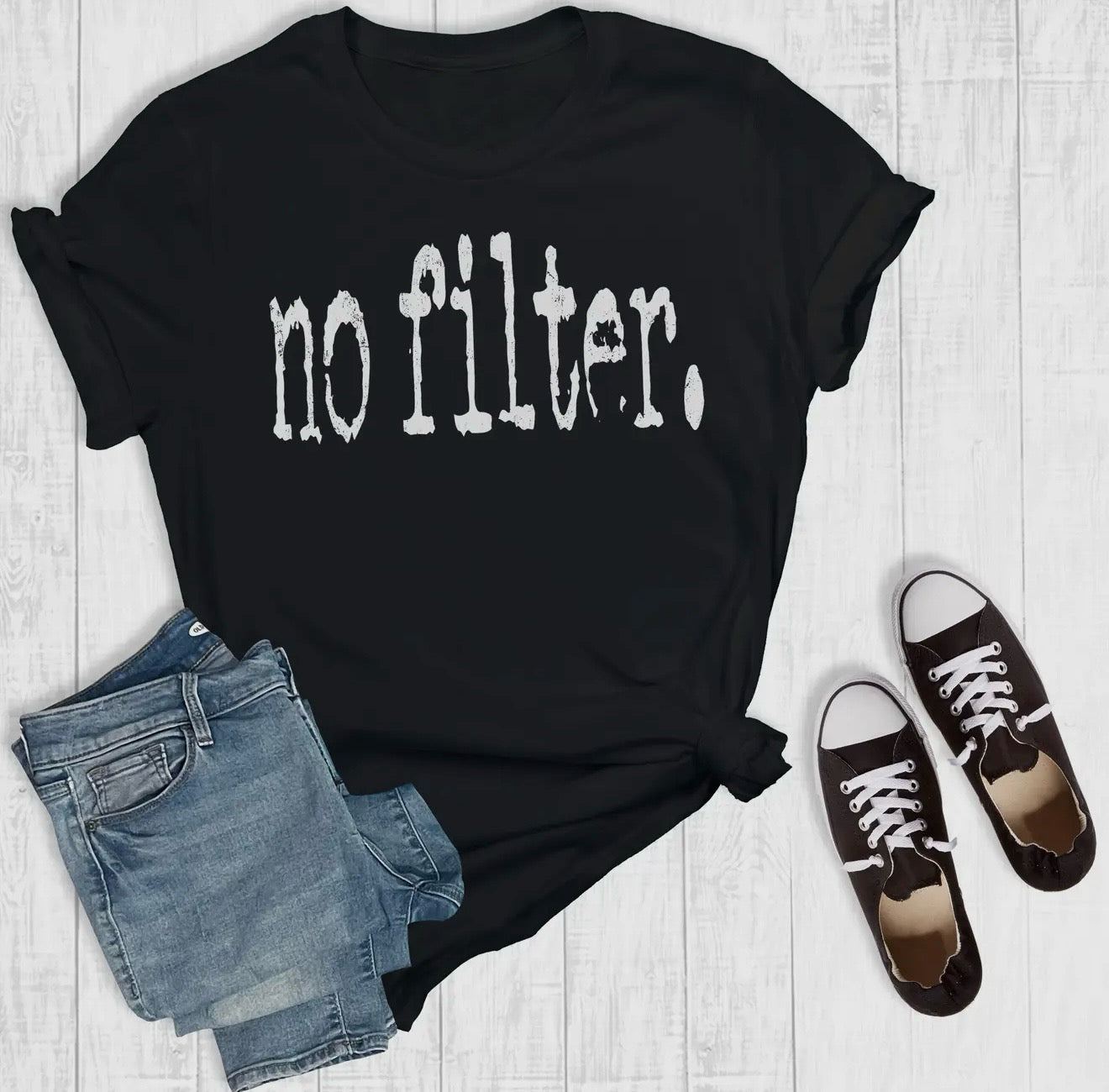 No Filter Graphic T