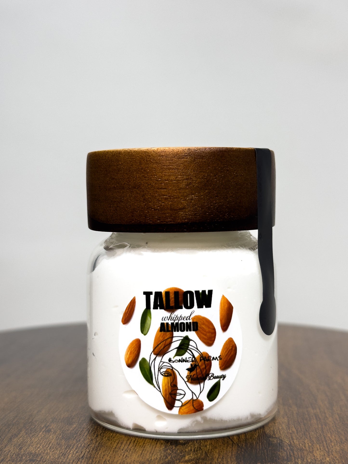 Whipped Grass-Fed Tallow Hand and Body Cream with Almond Oil
