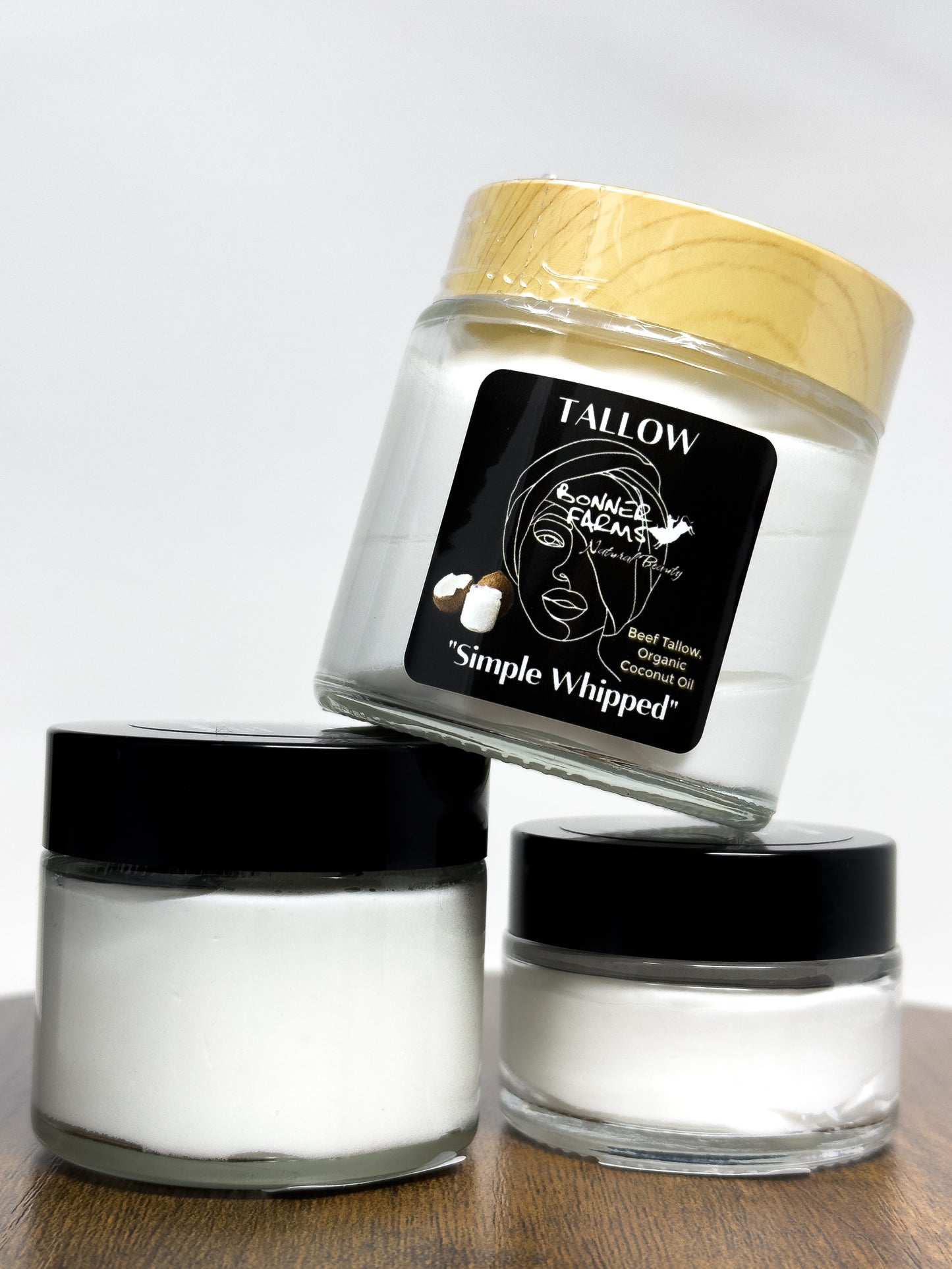 Whipped Grass-Fed Tallow Hand and Body Cream with Coconut Oil