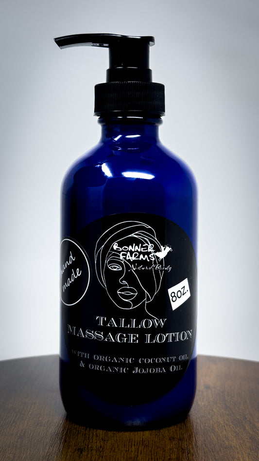 Grass-Fed Tallow Massage Lotion