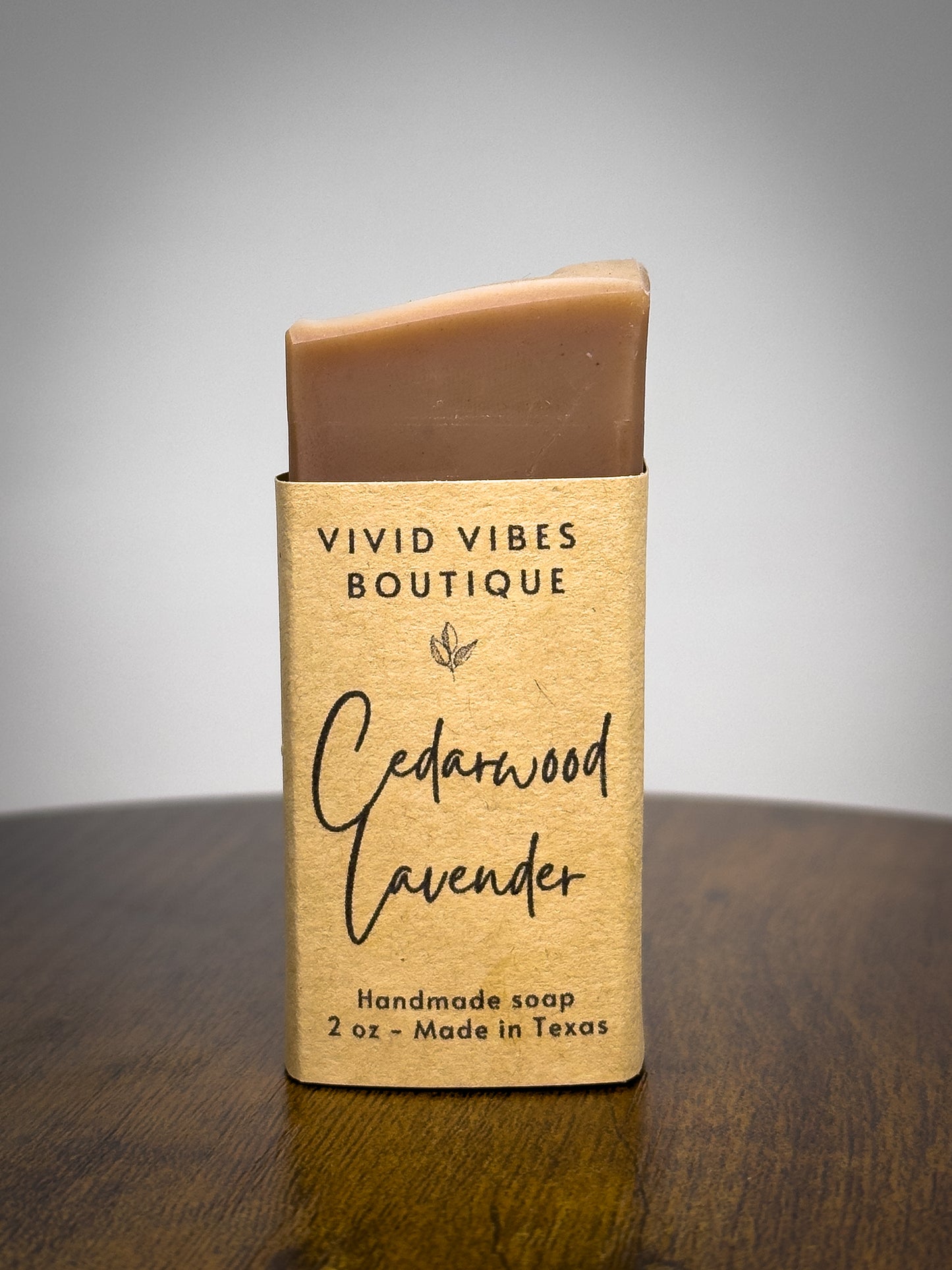 All Natural Cedarwood Lavendar Mini Soap Bar