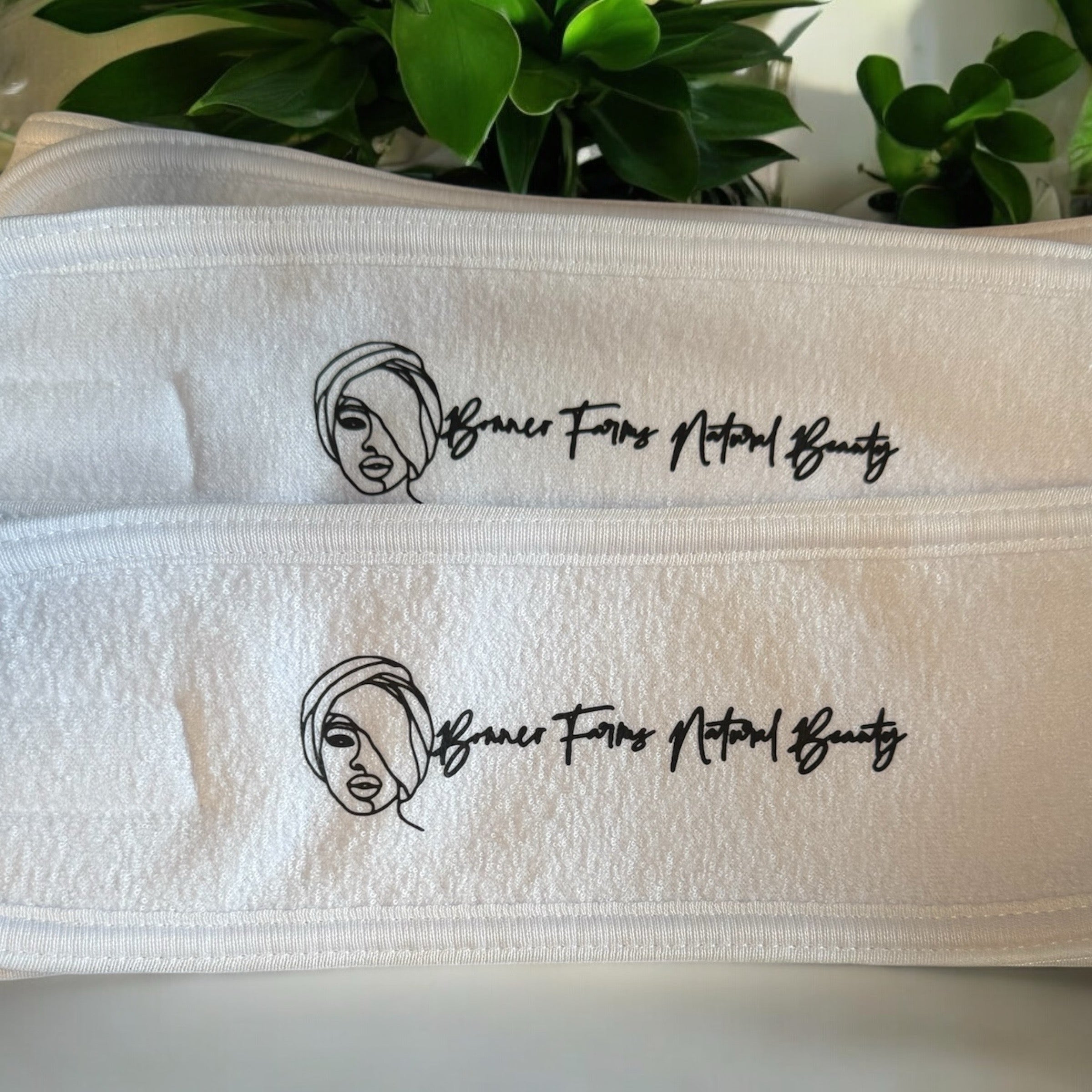 Adjustable Spa Headband With Logo