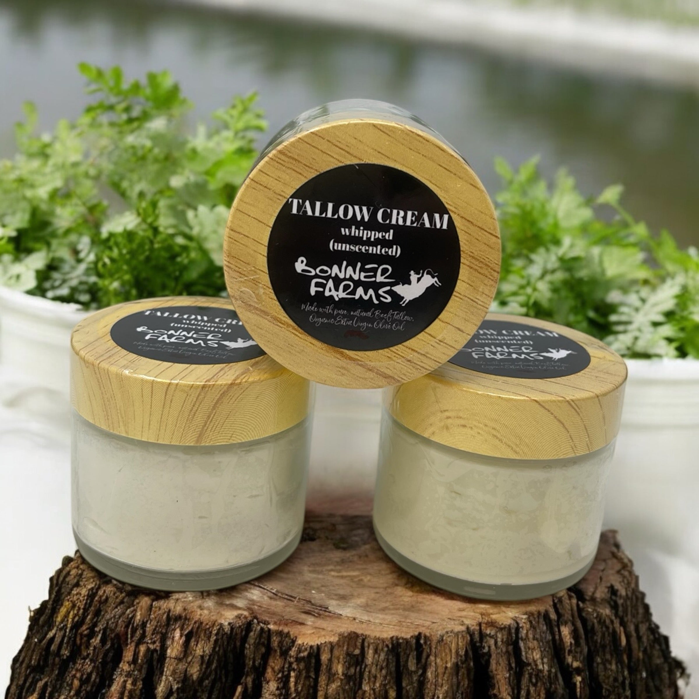 Whipped Organic Lavender Tallow Cream 2 OZ
