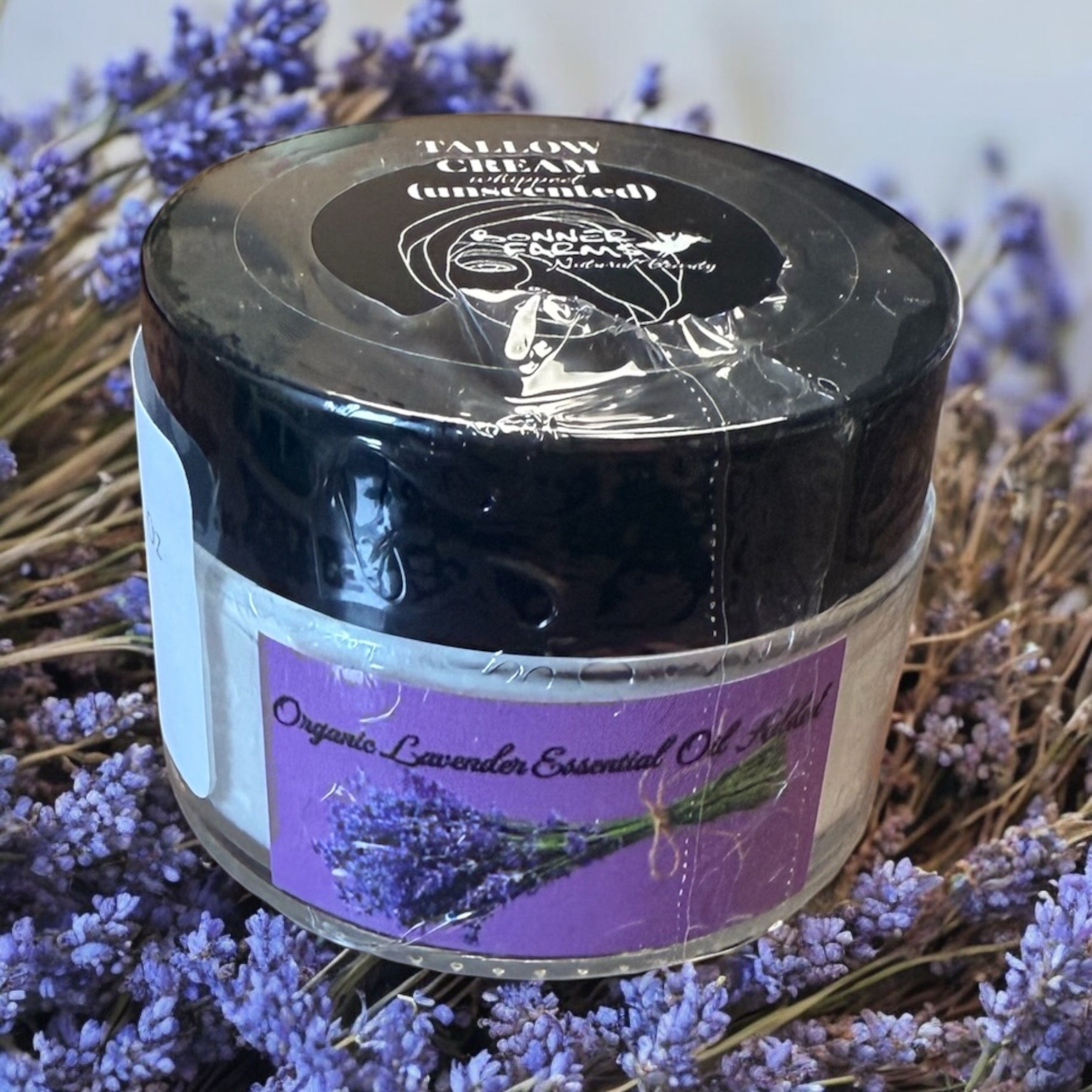 Whipped Organic Lavender Tallow Cream 1 OZ