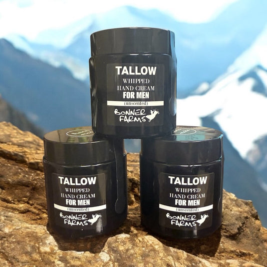 Mens Tallow Whipped Hand Cream ( Unscented )