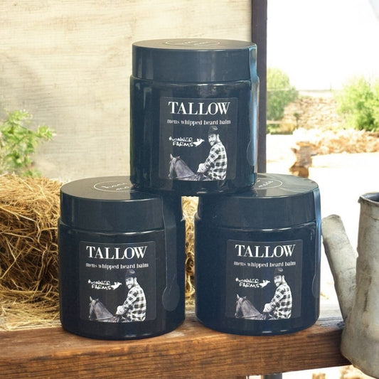 Mens Whipped Tallow Beard Balm