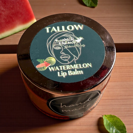 Grass-Fed Tallow Watermelon Lip Balm