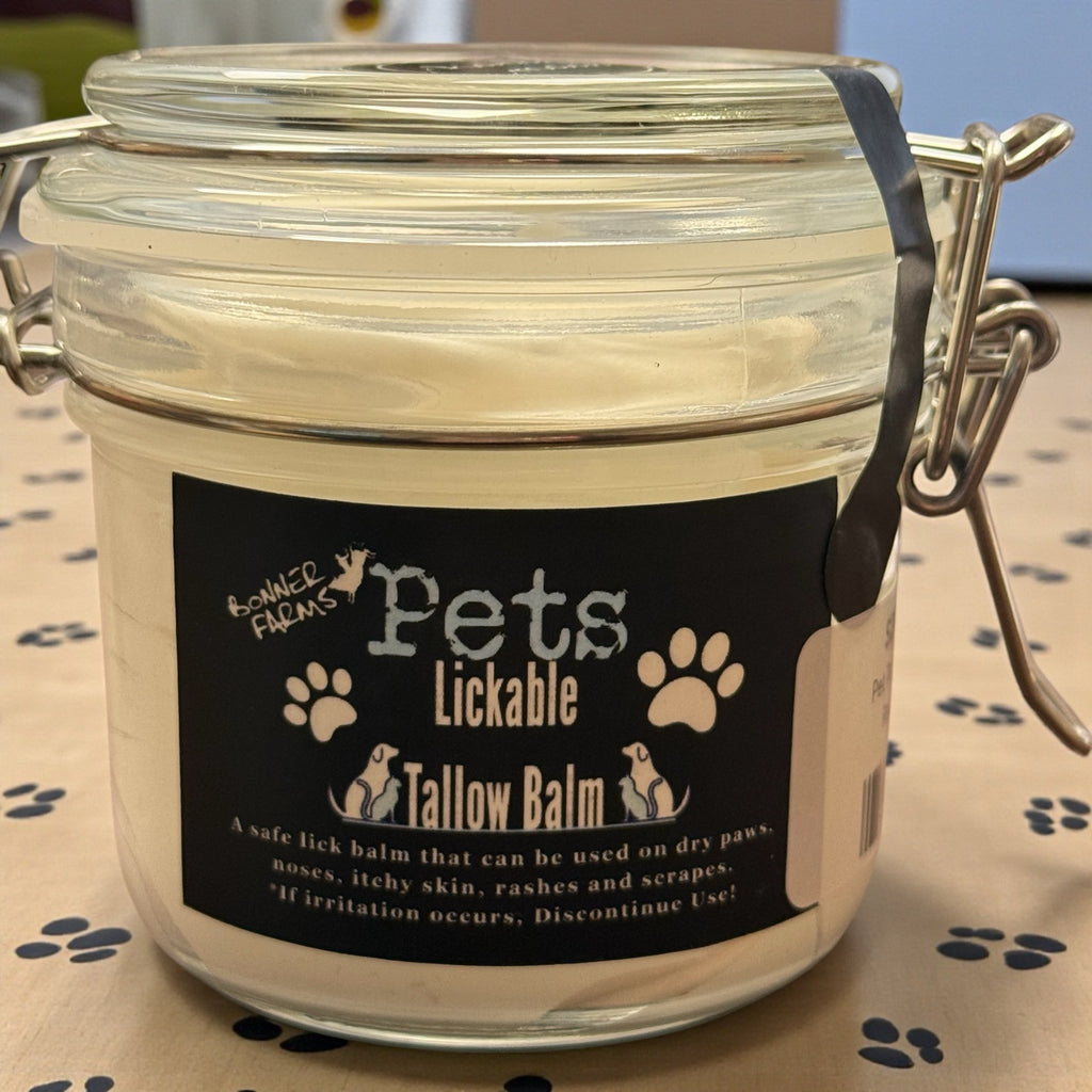 🐾 Lickable Tallow Balm for Pets & Paws