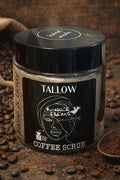 ☕ Tallow Coffee Scrub (Face + Body)