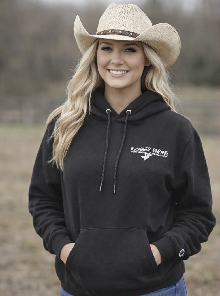 Bonner Farms Womans Hoodie